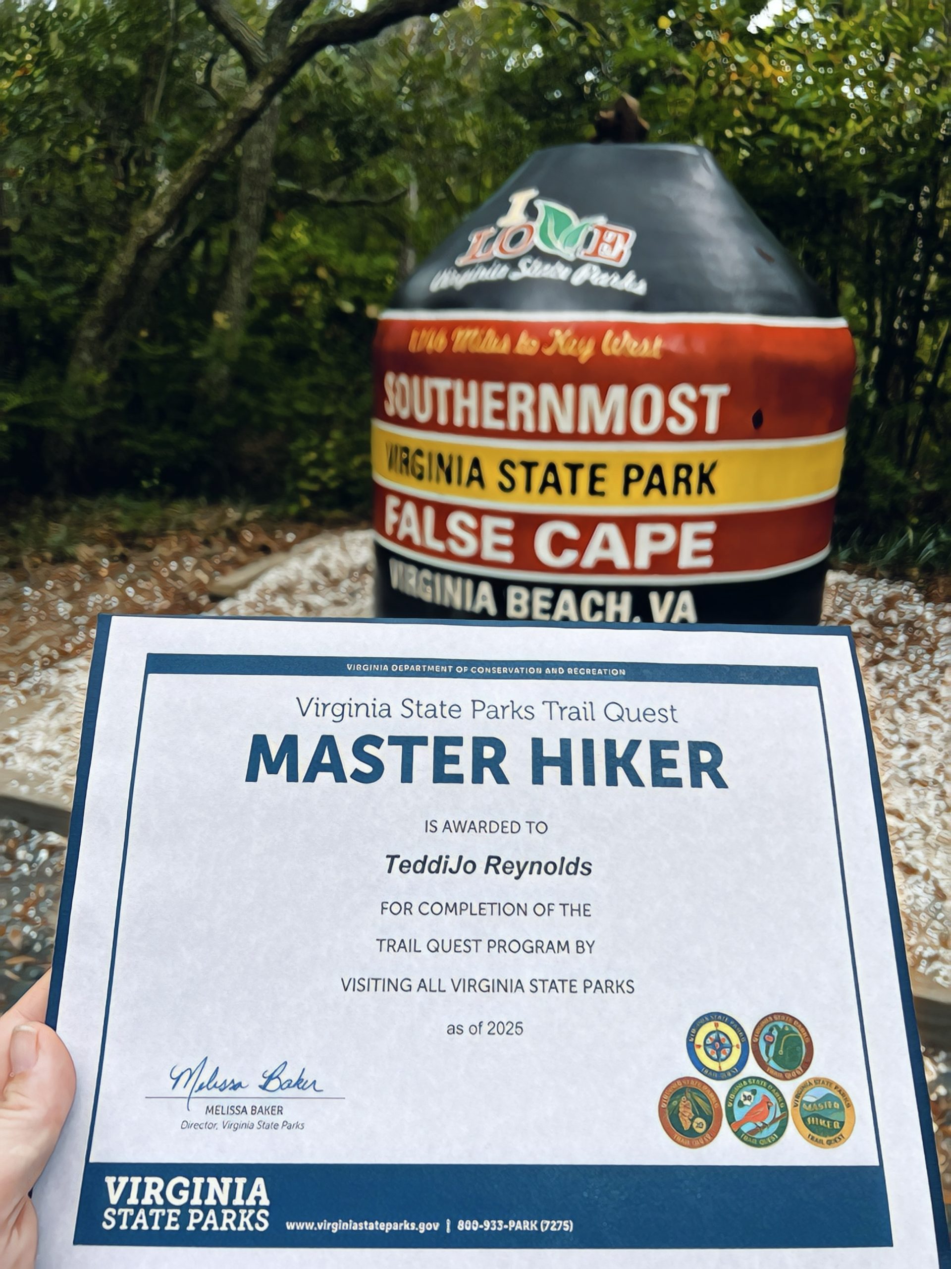 From First Landing to Master Hiker: My Virginia Trail Quest Journey